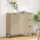 Sideboard Sonoma Oak 89.5 x 33 x 82 cm Engineered Wood 883456