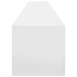TV Wall Cabinet 2 pcs Gloss White 98 x 31 x 29.5 cm 892238