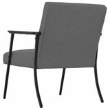 Armchair Dark Grey 59 x 75 x 78 cm Fabric 42017691