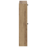 Wall-Mounted Shoe Cabinet ALKMAAR 71 x 17 x 86 cm Artisan Oak 896204
