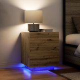 Bedside Cabinet Artisan Oak 45 x 40 x 55 cm Engineered Wood 863059