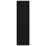 Highboard Black Oak 29.5x34x119.5 cm Engineered Wood 861653