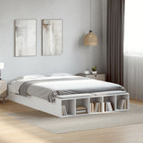 Bed Frame without Mattress White 135x190 cm Double 3280587