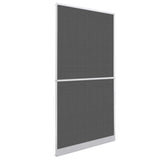 White Hinged Insect Screen for Doors 100 x 215 cm 141563