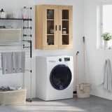 Wall Mounted Cabinet Sonoma Oak 69.5x34x90 cm 828495