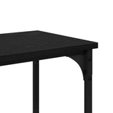 Console Table Black Oak 150 x 29 x 75 cm 882219