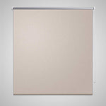 ZNTS Roller Blind Blackout 160 x 230 cm Beige 240177