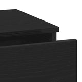 Bedside Cabinet 2 pcs Black Oak 40 x 35 x 65 cm Engineered Wood 862700