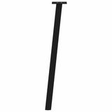 Console Table Legs 4 pcs Black 72 cm Steel 4012492