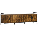 TV Cabinet 167.5 x 33 x 50 cm Smoked Oak Engineered Wood 8013748