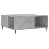 Coffee Table Concrete Grey 80x80x36.5 cm Engineered Wood 830776