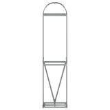 Log Holder Anthracite 40x45x170 cm Galvanised Steel 364558