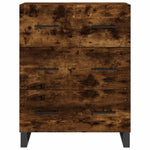 Highboard Smoked Oak 69.5x34x180 cm Engineered Wood 3195872