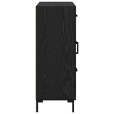 Sideboard Black oak 69.5 x 34 x 90 cm Engineered wood 881629