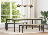 Dining Tables 150 x 78 x 75 cm METAL 892651