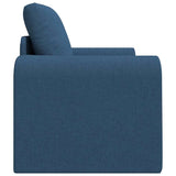 Sofa Bed Blue 98 x 71 x 83 cm Fabric 4106662