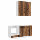 Kitchen Unit KALMAR 5 pcs Old Wood Engineered Wood 3438253