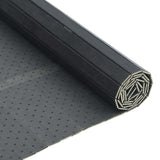 Rug Rectangular Grey 70x500 cm Bamboo 376766
