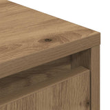 TV Cabinet with LED Lights Artisan Oak 100x41x50 cm 861417