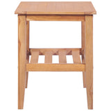 Coffee Table 40x40x50 cm Square Solid Teak 44737
