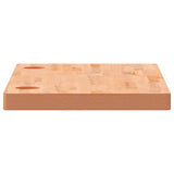Desk Top 110x55x4 cm Solid Wood Beech 356090