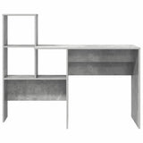 Desk Concrete Grey 131.5 x 50 x 106.5 cm Engineered Wood 869301