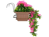 Artificial Flowers Purple Red 55 x 20 x 55 cm PE and Steel 42042384