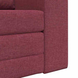 Sofa Bed Wine Red 98 x 71 x 83 cm Fabric 4106658