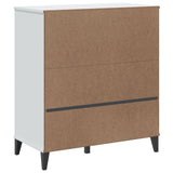 Bookcase VIKEN White 80x40x90 cm Engineered Wood 374944