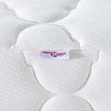 Mattress with Coconut Layer White 190 x 140 cm PU Foam 4106385