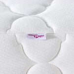 Mattress with Coconut Layer White 190 x 90 cm PU Foam 4106381