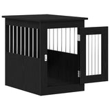 Dog Crate Furniture Black Oak 45x62x59 cm Engineered Wood 862174
