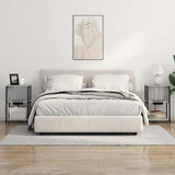 Bedside Cabinet Grey Sonoma 38 x 31 x 61 cm Engineered Wood 859456