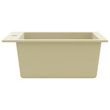Granite Kitchen Sink Single Basin Beige 144850