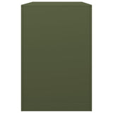 Firewood Rack Green 100x40x60 cm Steel 850985