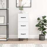 Sideboard White 34.5x34x90 cm Engineered Wood 828596