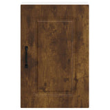 Kitchen Wall Cabinet Kalmar Smoked Oak Engineered Wood 853552