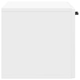 Wall-Mounted TV Cabinet High Gloss White 59.5 x 31 x 30 cm 899389