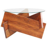 Coffee Table 60 cm Solid Acacia Wood 323402