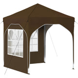 Pop-up Party Tent 192 x 192 x 245 cm Taupe 42019828