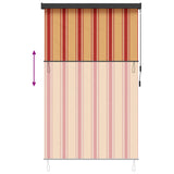 Roller Blind Multicolour 180 x 250 cm Fabric and Aluminum 42037201