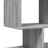 Room Divider Bookcase Grey Sonoma 92x29x112 cm Engineered Wood 858125