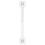 Coffee Table Legs X-Shaped 2 pcs White 70x cm Steel 4012885