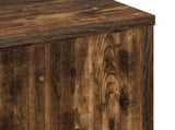 Coffee Table Smoked Oak 90 x 49 x 46 cm Engineered Wood 883449