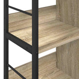 Bookshelf Sonoma Oak 82 x 32 x 79 cm Engineered Wood 883995