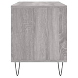 Record Cabinet Grey Sonoma 100x38x48 cm Engineered Wood 831754