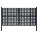 Garden Gate Anthracite 300x150 cm Steel 154568