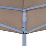 ZNTS Party Tent Roof 4.5x3 m Taupe 270 g/m² 315369