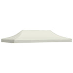 Party Tent Roof 3x6 m Cream 44986