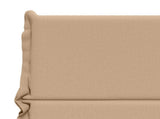 High Back Chair Cushion GEMERT 2 pcs 100% Polyester Sand 946047